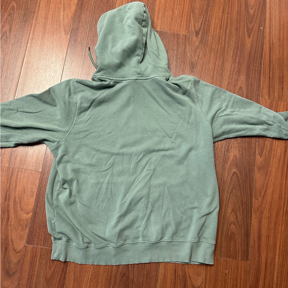 The North Face Green Hoodie with Bear Graphic - Picture 2 of 3